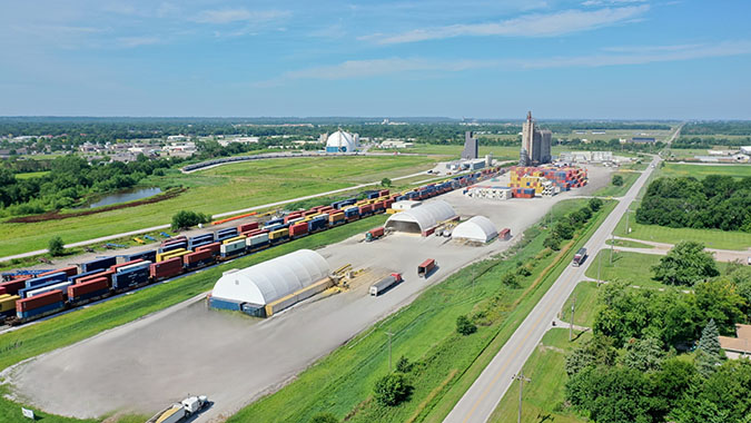Aerial of RMG’s Fremont facility Aerial of RMG’s Fremont facility